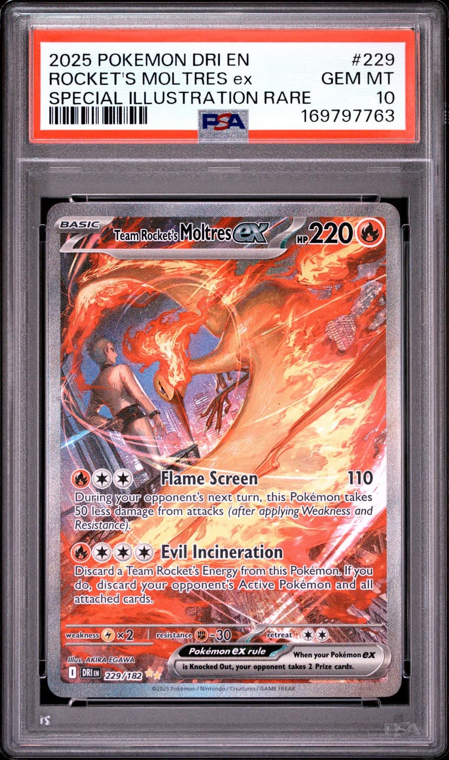 Rocket'S Moltres Ex