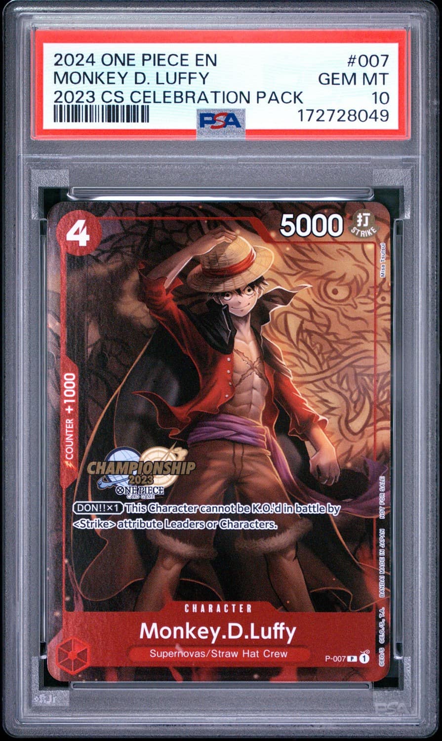 Monkey D. Luffy