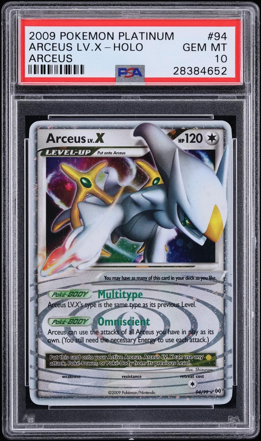 Arceus Lv X