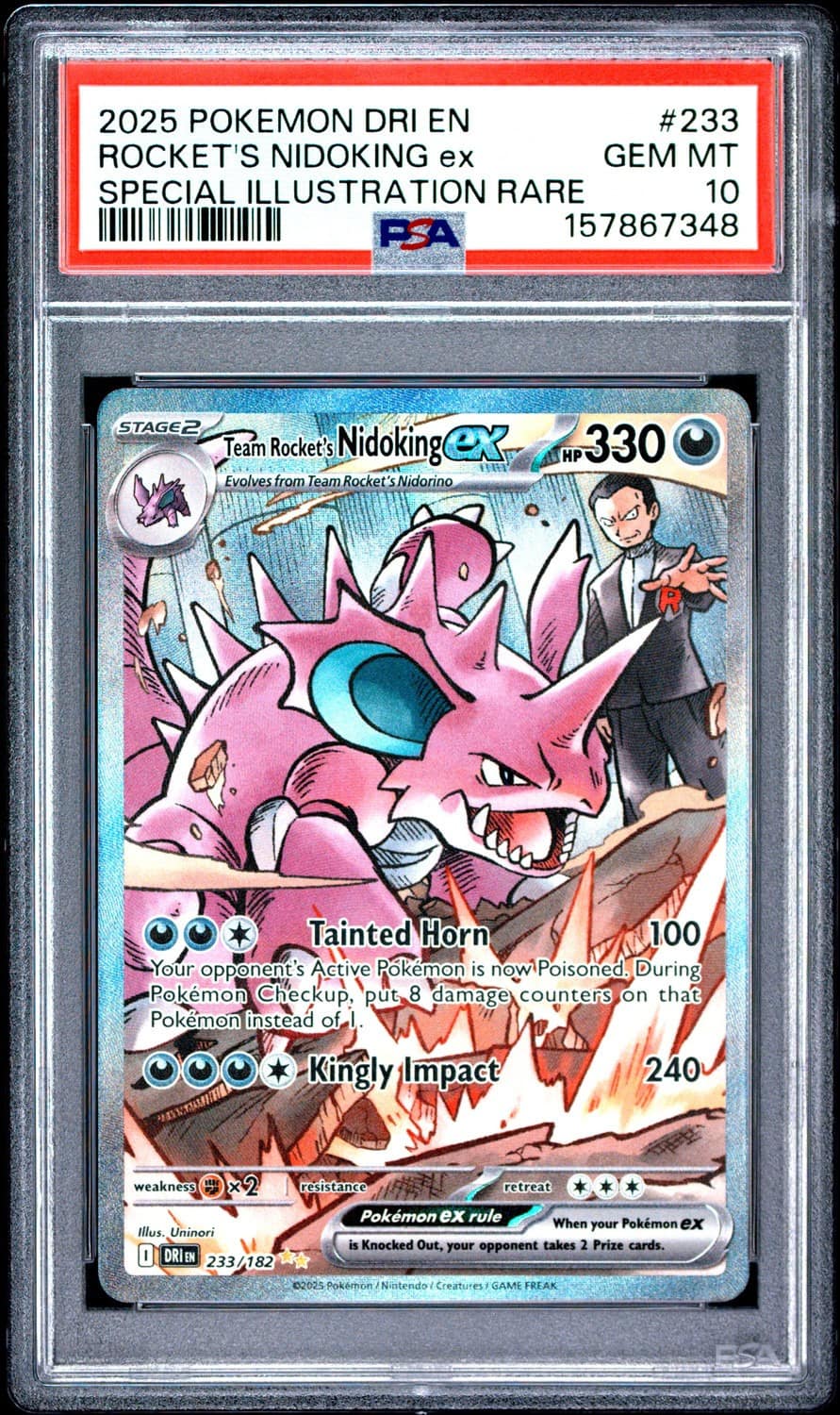Rocket'S Nidoking Ex
