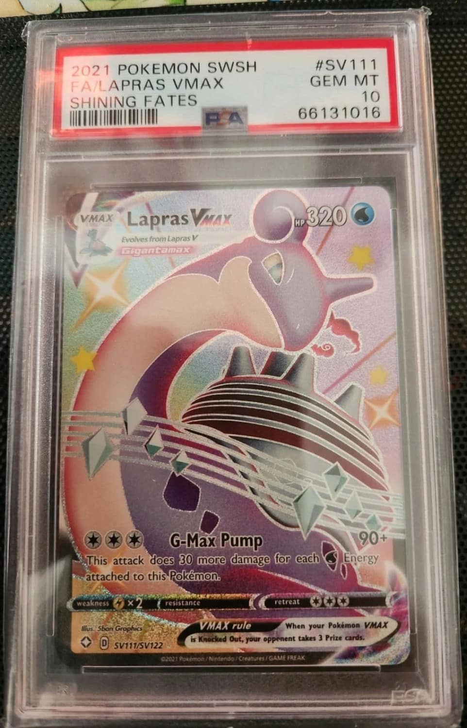 Lapras Vmax