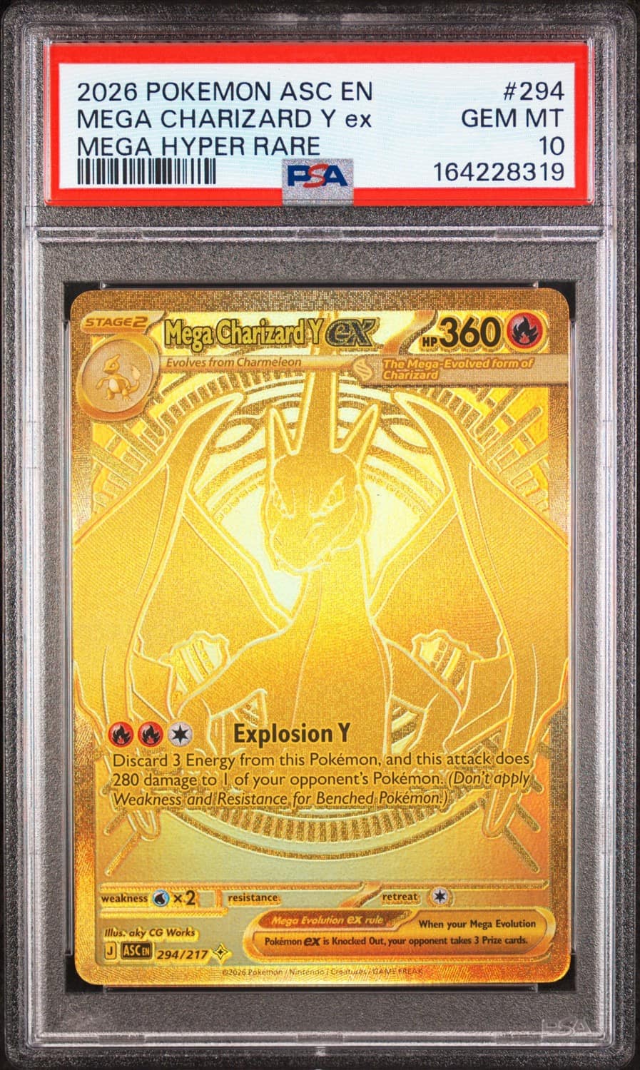 Mega Charizard Y Ex
