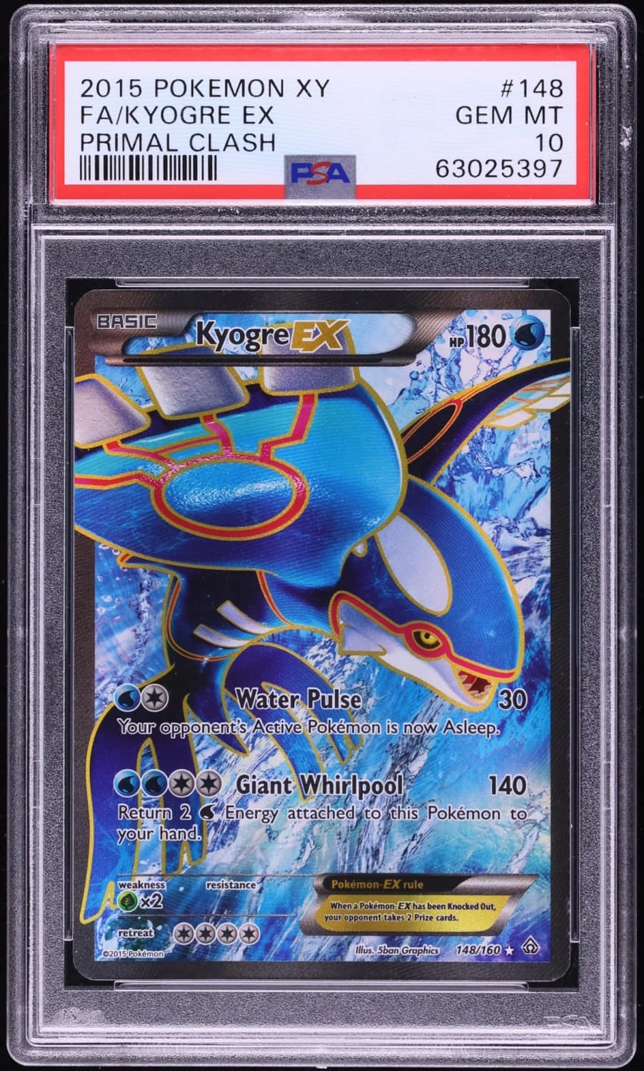 Kyogre Ex