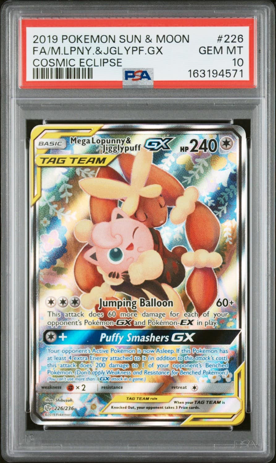 Mega Lopunny & Jigglypuff Gx