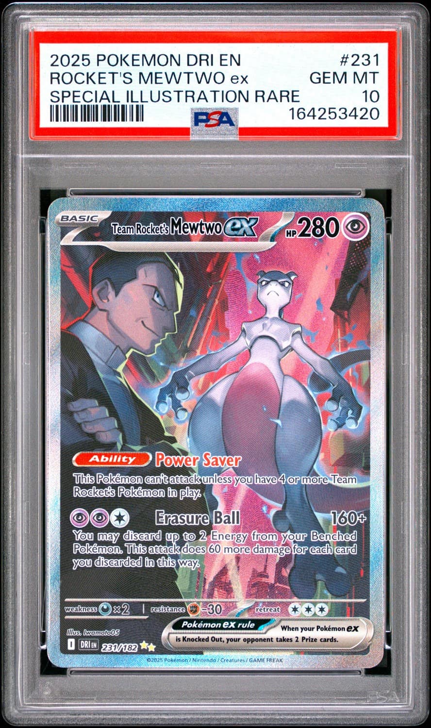 Rocket'S Mewtwo Ex