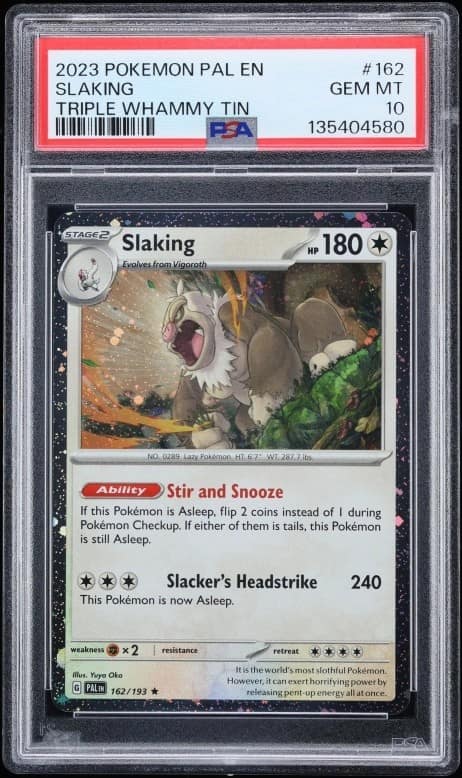Slaking