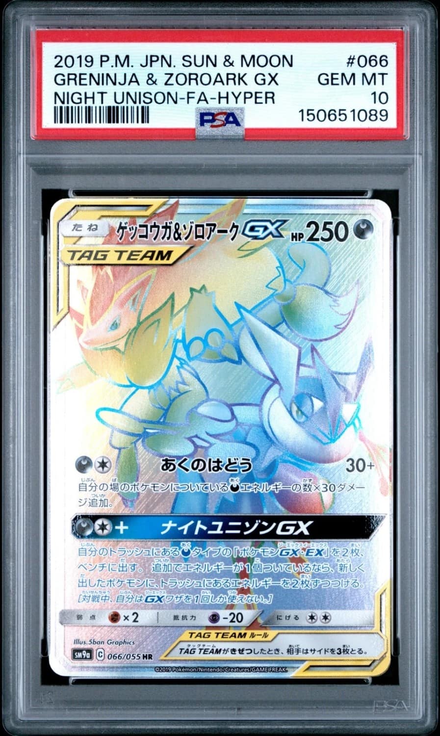Greninja & Zoroark Gx