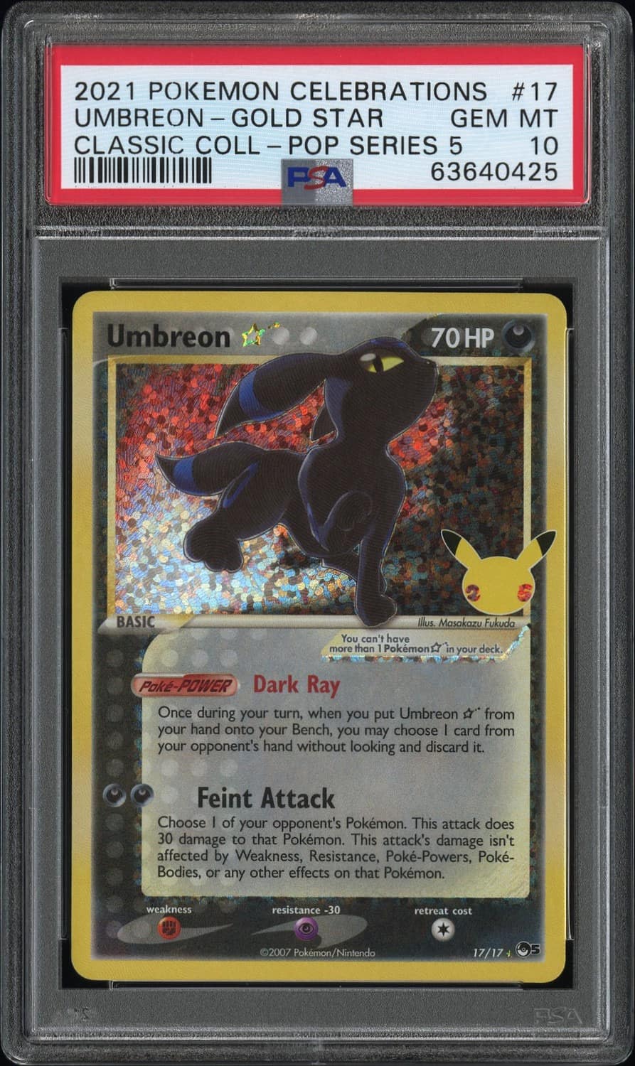 Umbreon-Gold Star