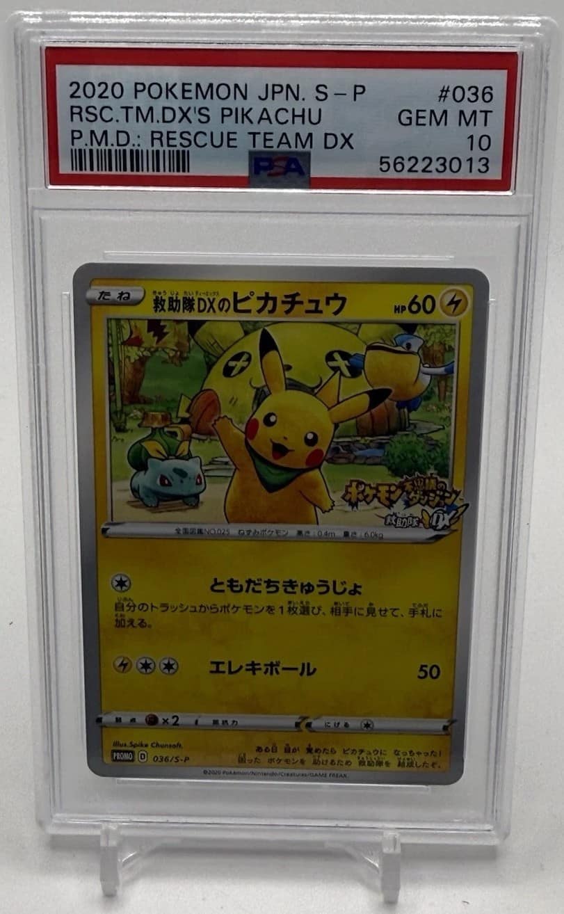 Rescue Team Dx'S Pikachu