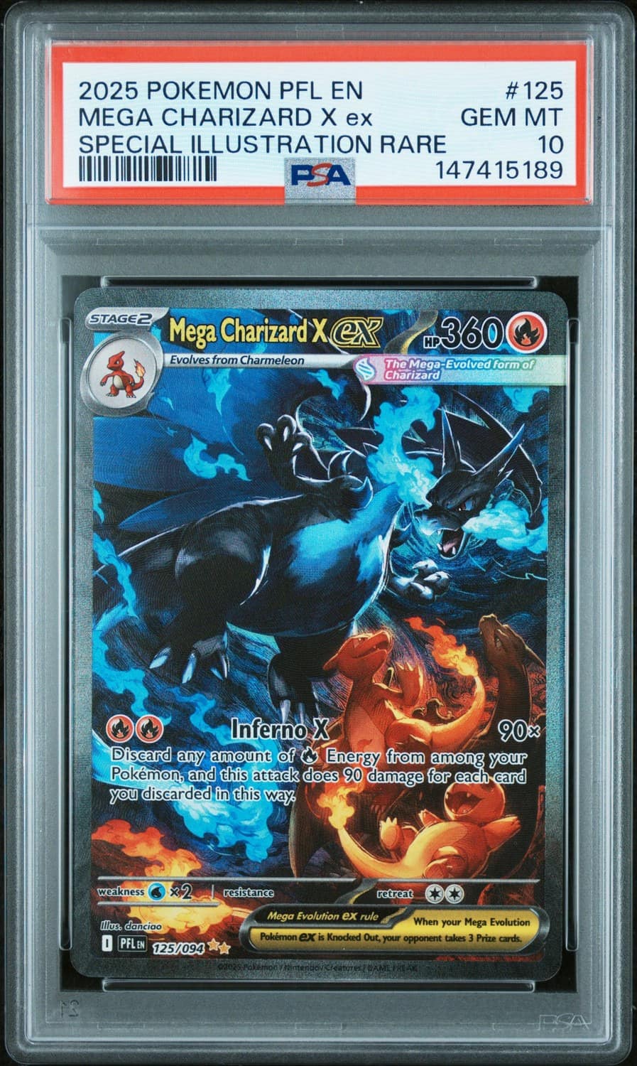 Mega Charizard X Ex