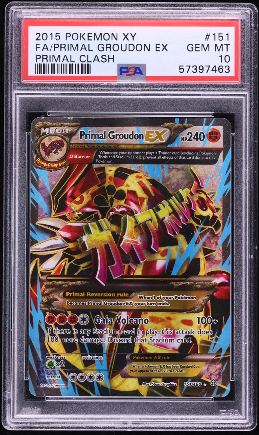 Primal Groudon Ex