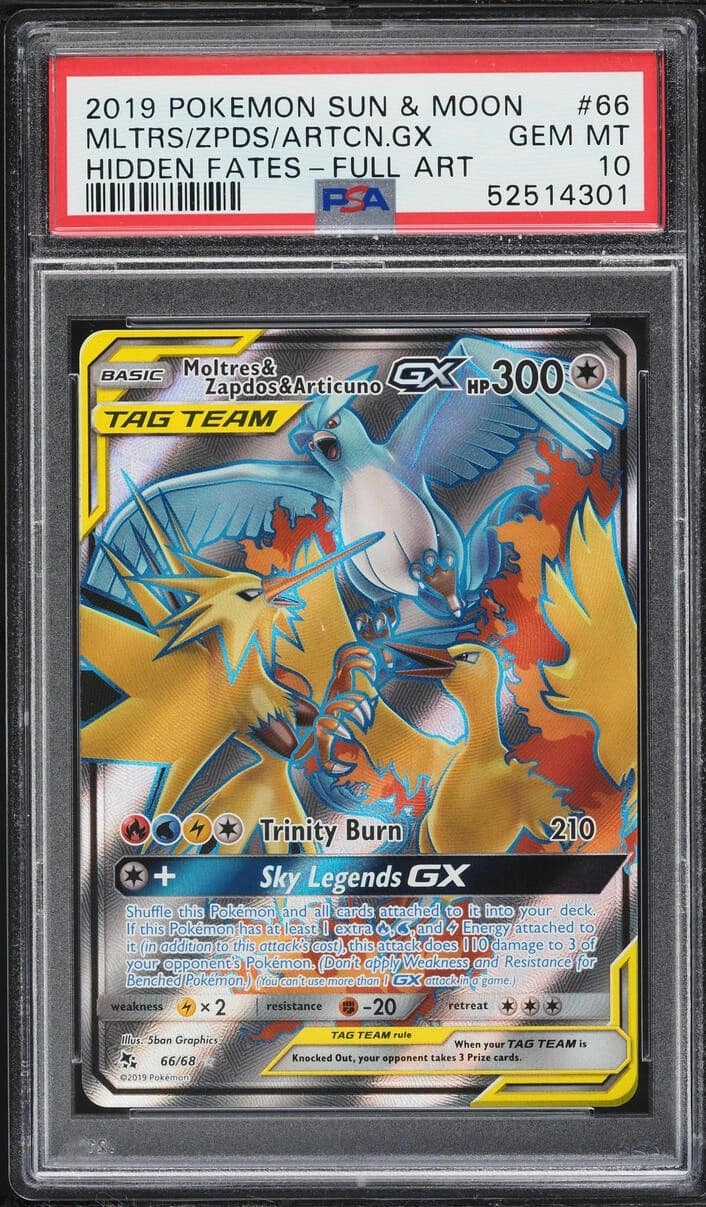 Moltres & Zapdos & Articuno Gx