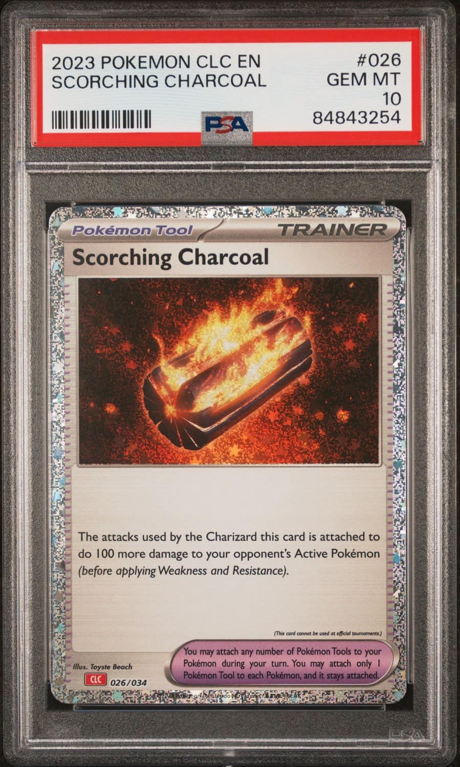 Scorching Charcoal