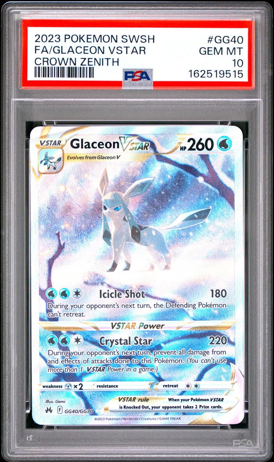 Glaceon Vstar