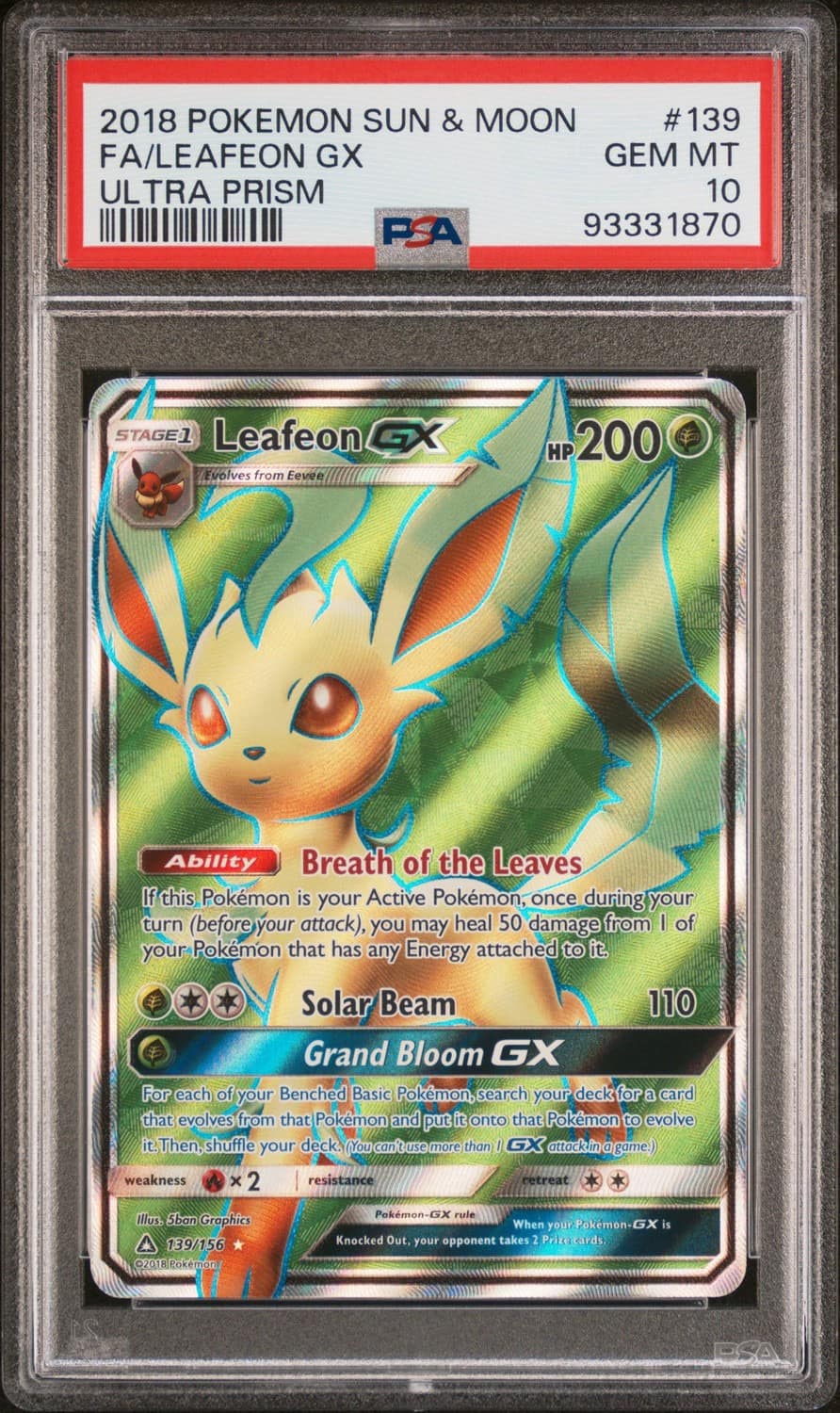 Leafeon Gx