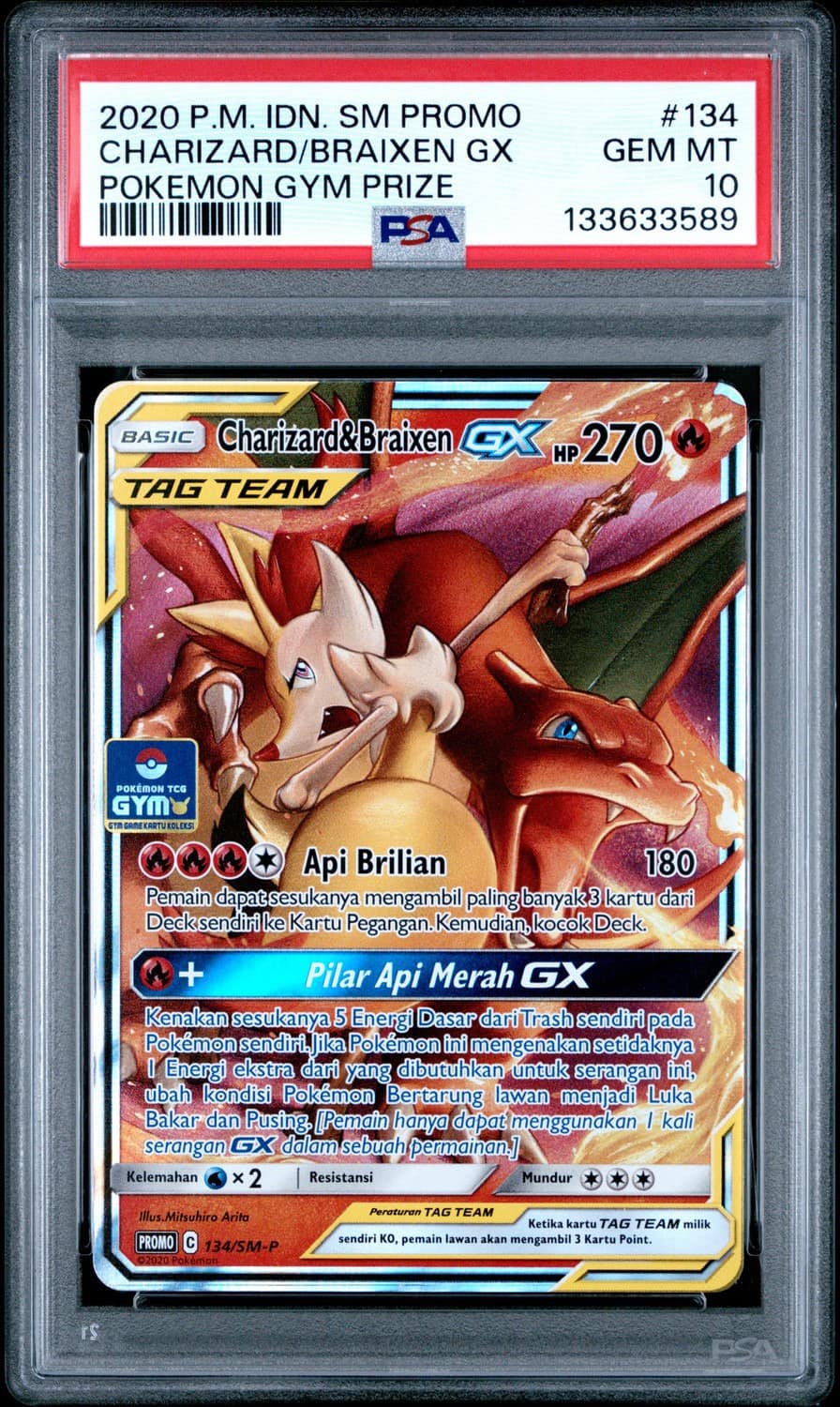 Charizard/braixen Gx