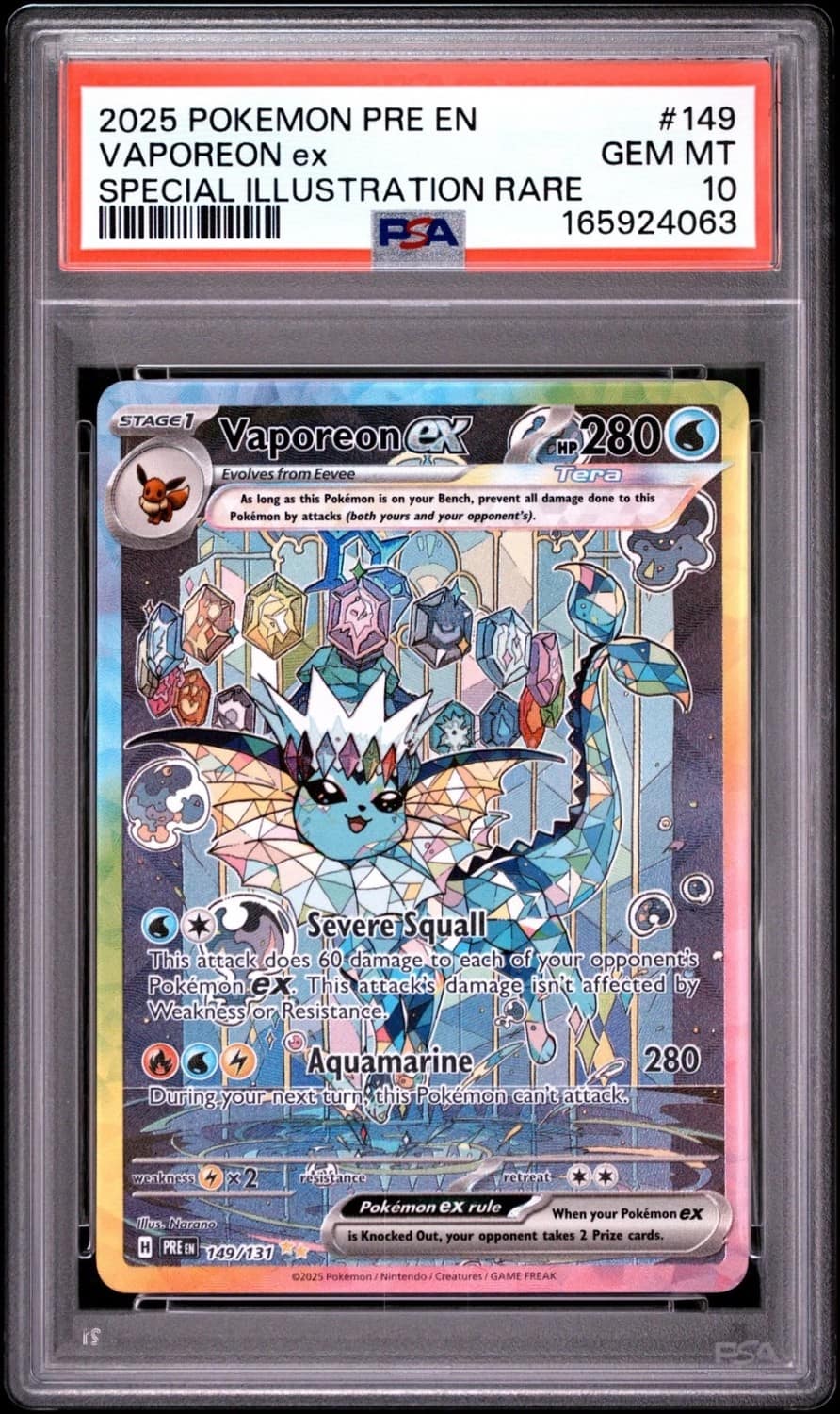Vaporeon Ex