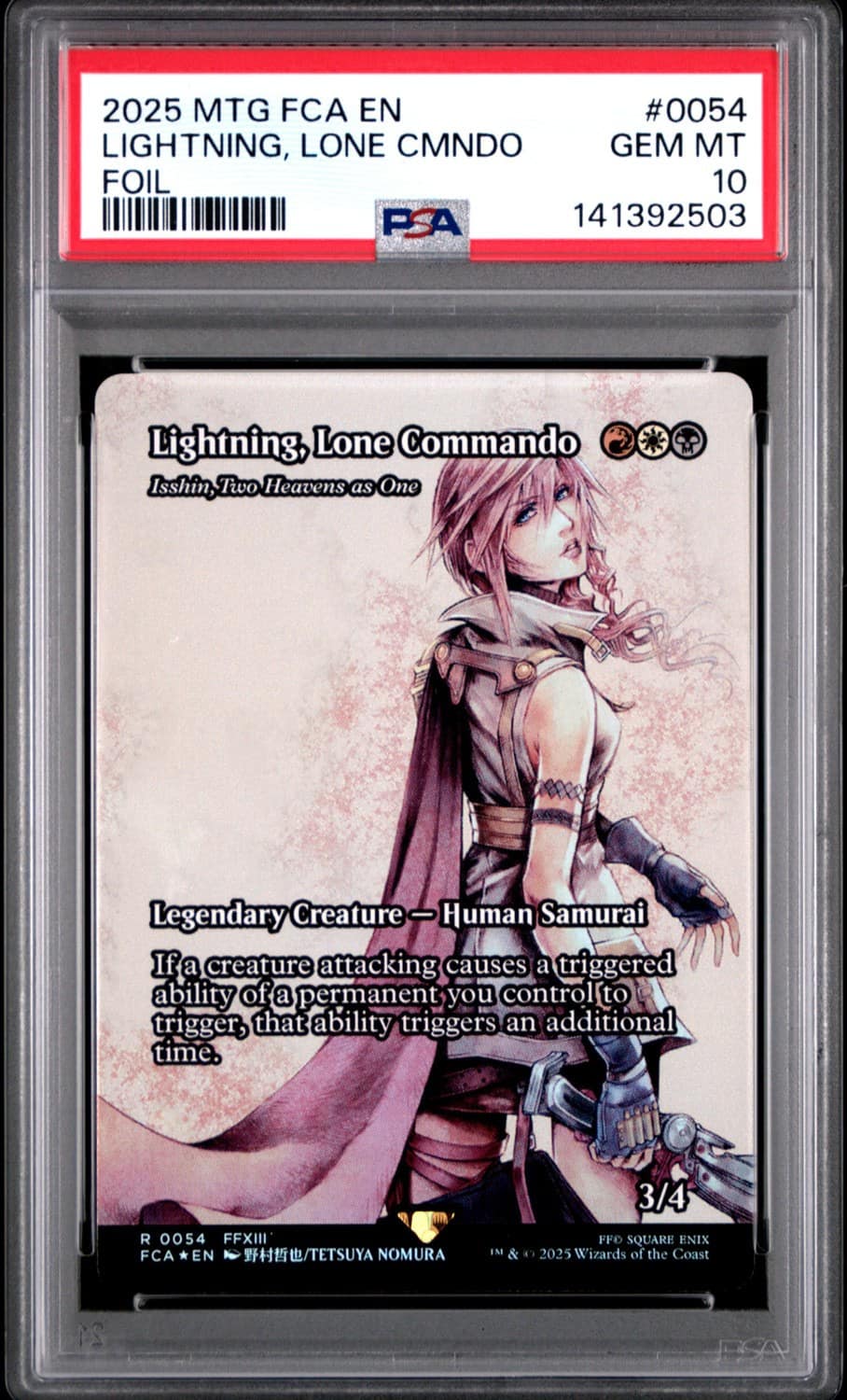 Lightning, Lone Cmndo