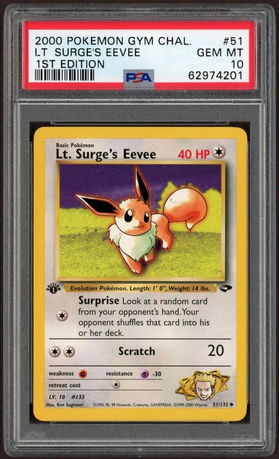 Lt. Surge'S Eevee