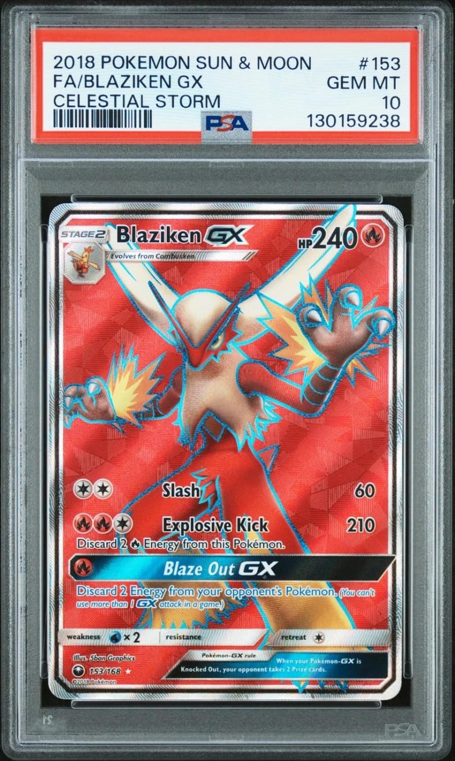 Blaziken Gx