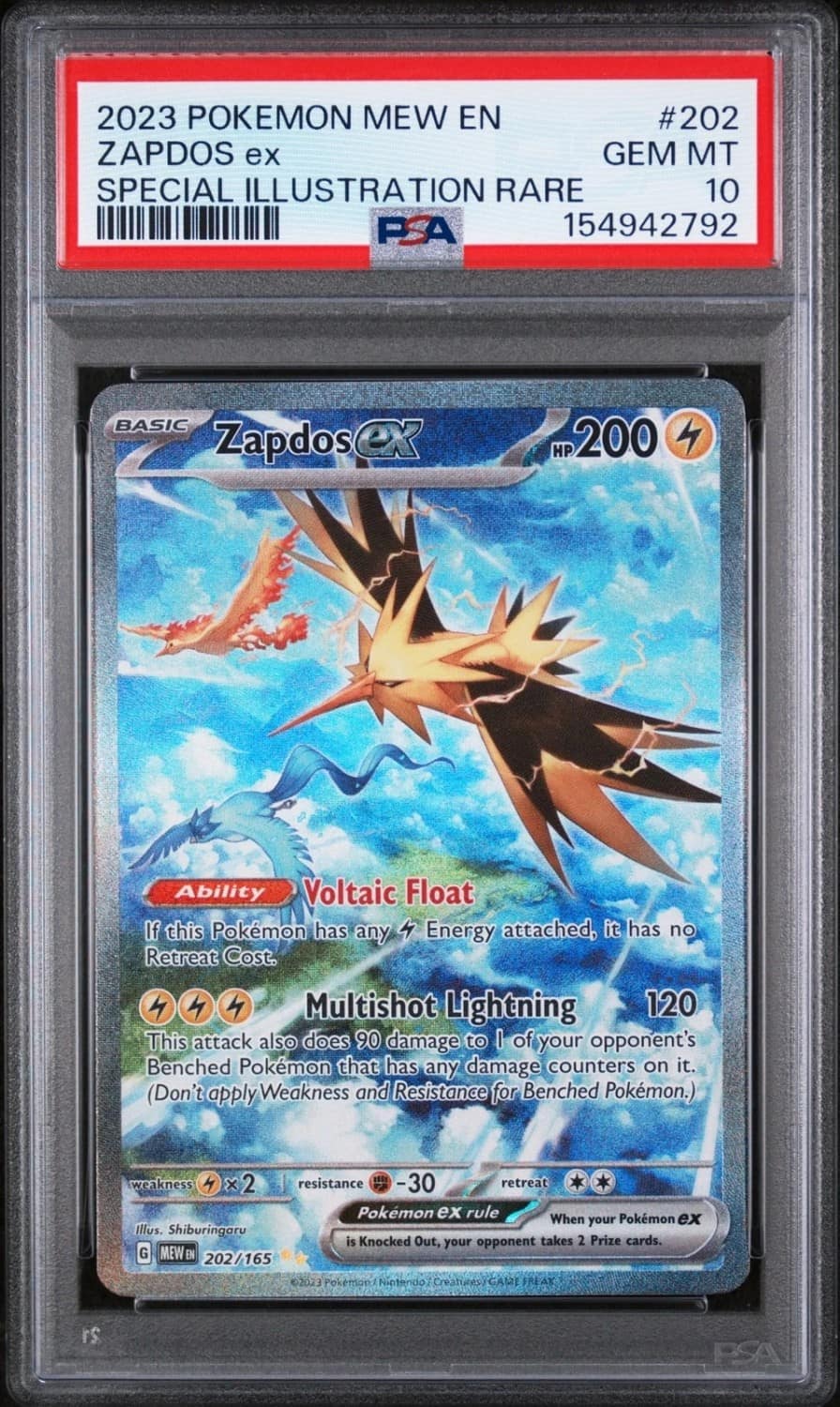Zapdos Ex