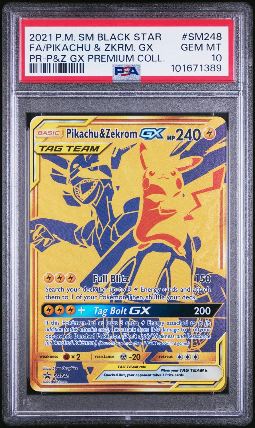 Pikachu & Zekrom Gx