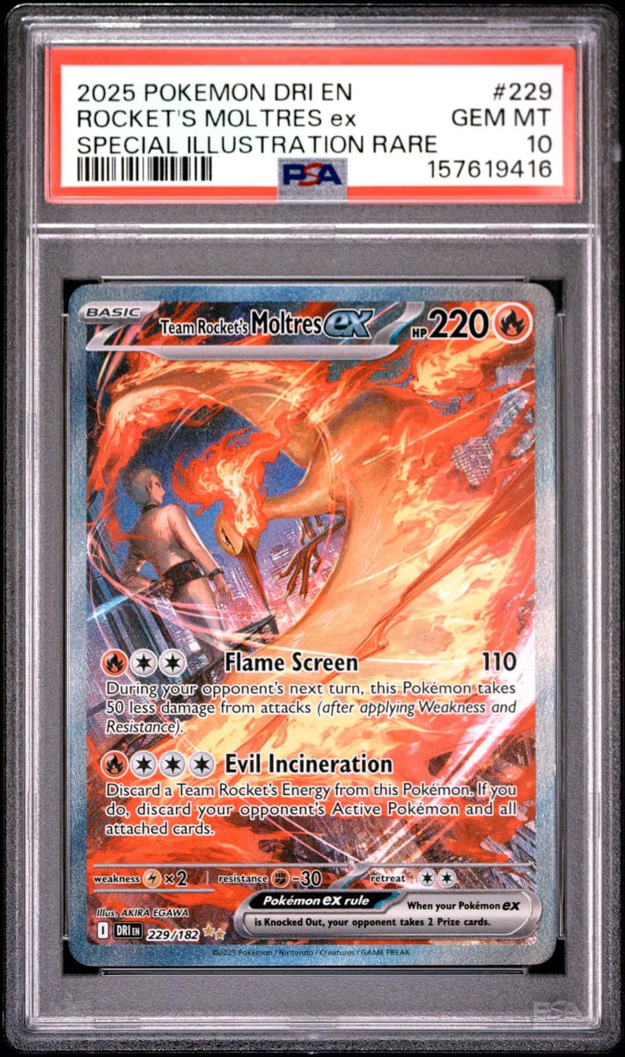 Rocket'S Moltres Ex