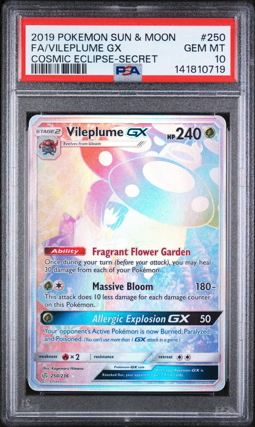 Vileplume Gx