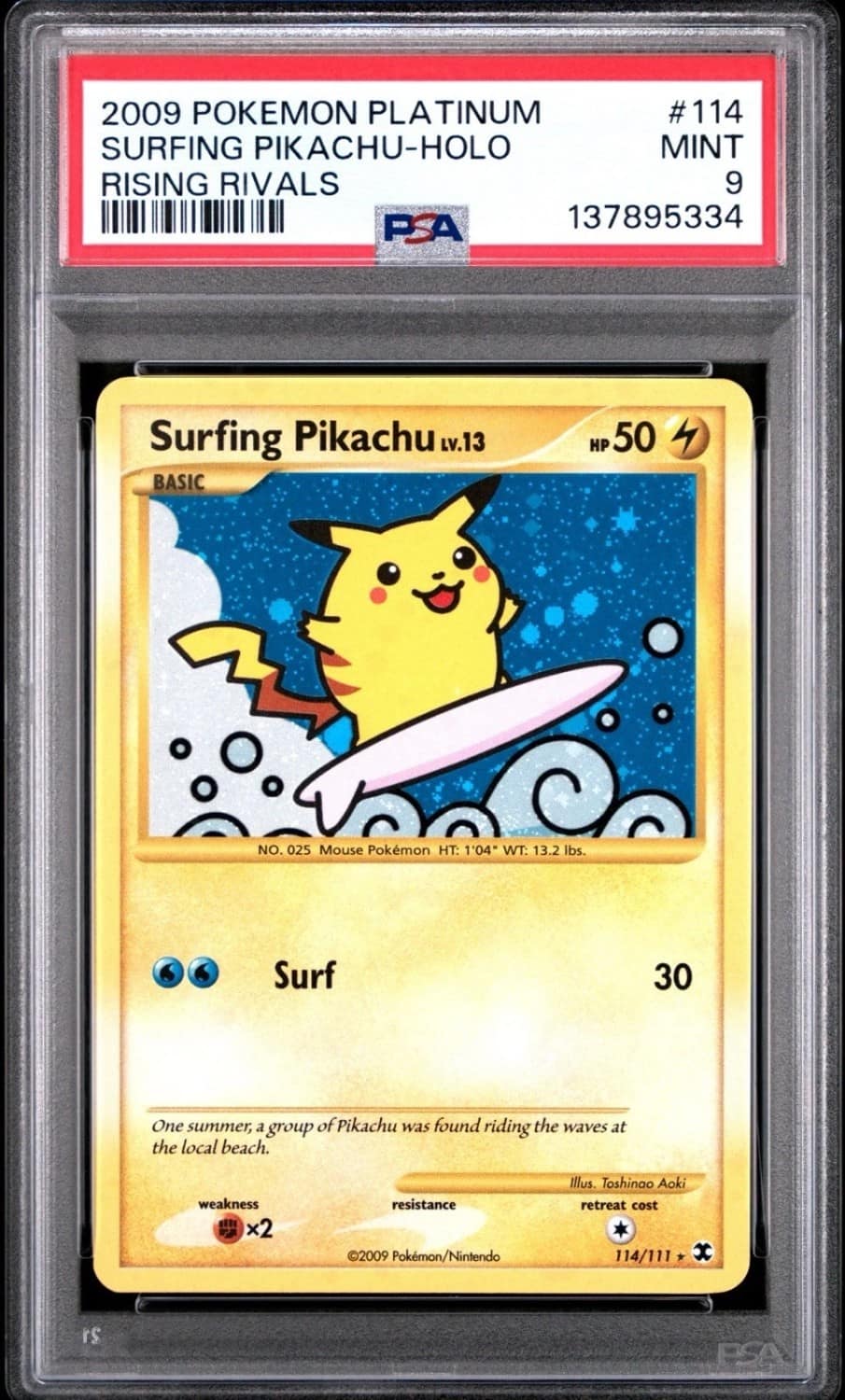 Surfing Pikachu