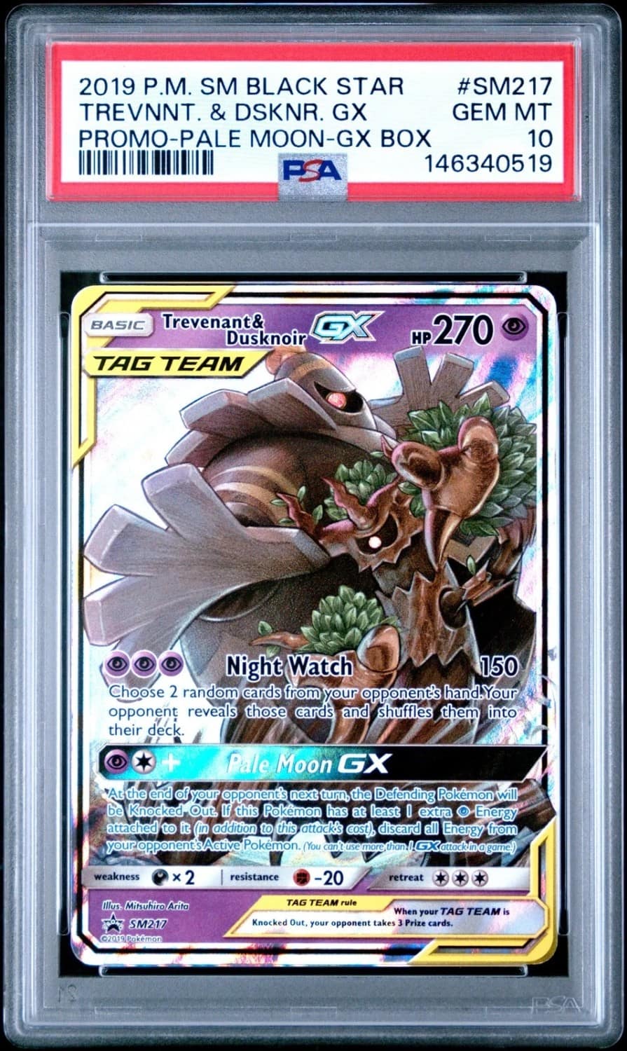 Trevenant & Dusknoir Gx