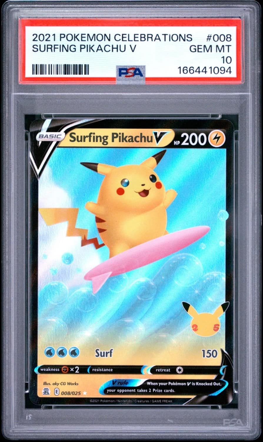 Surfing Pikachu V