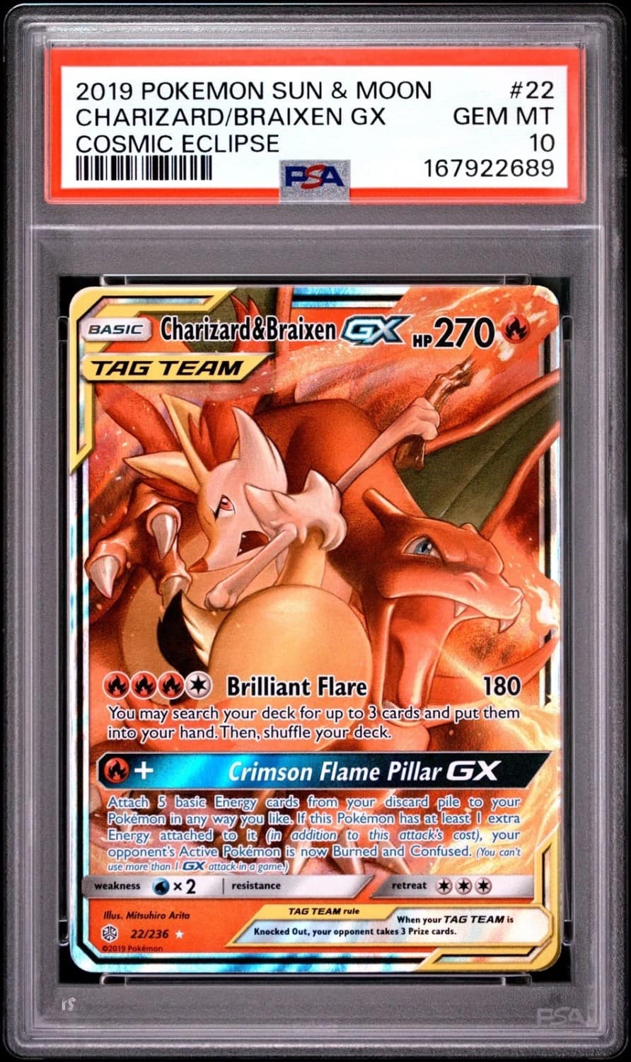 Charizard/braixen Gx