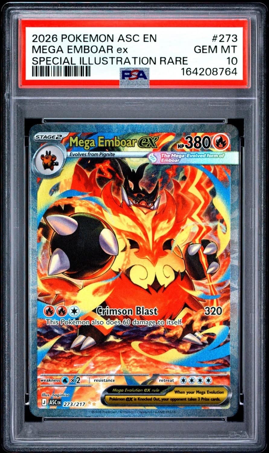 Mega Emboar Ex