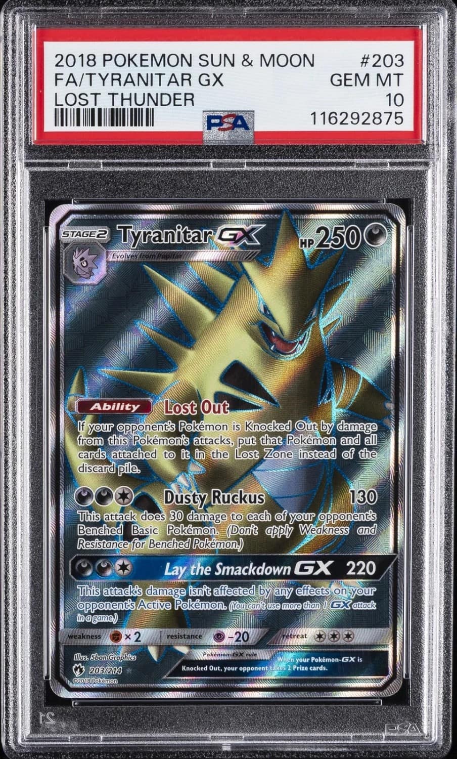 Tyranitar Gx