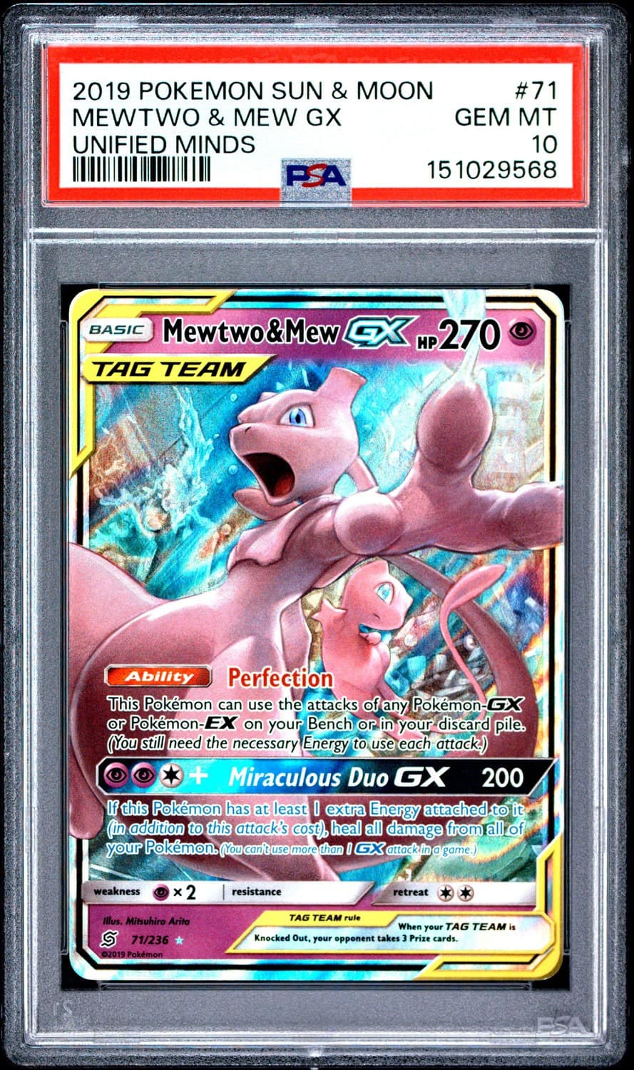 Mewtwo & Mew Gx