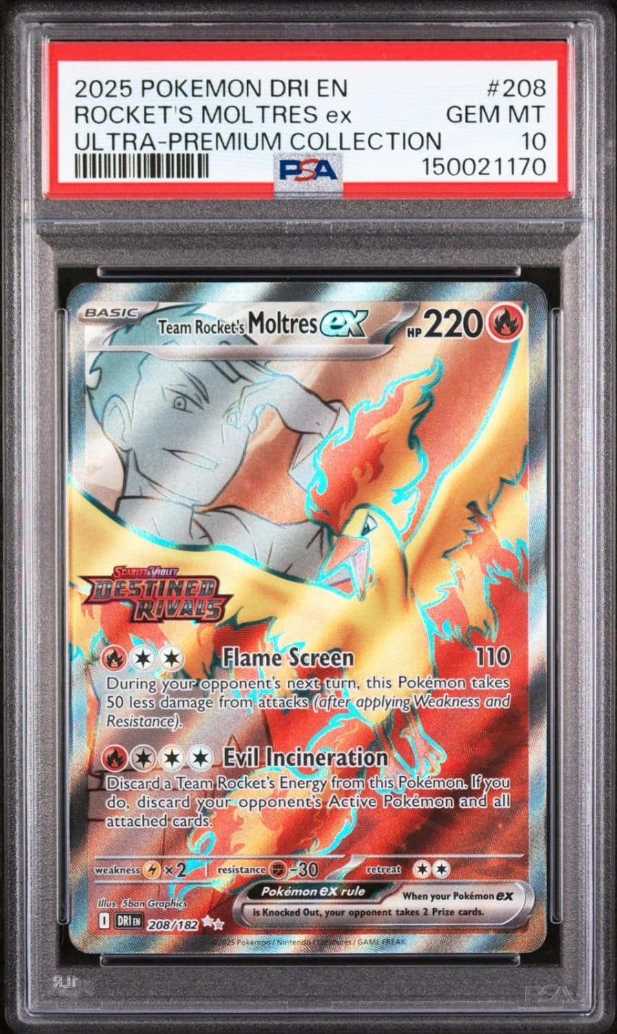 Rocket'S Moltres Ex