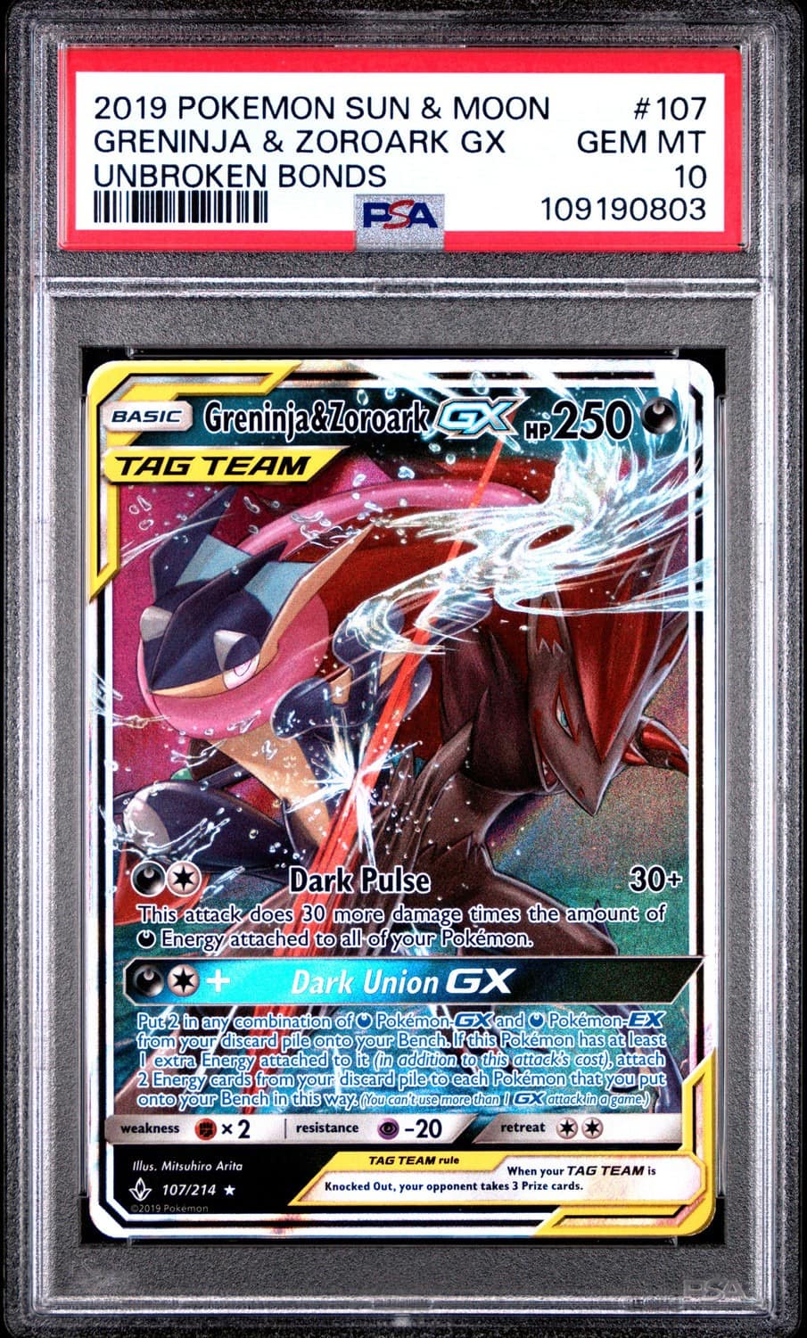 Greninja & Zoroark Gx