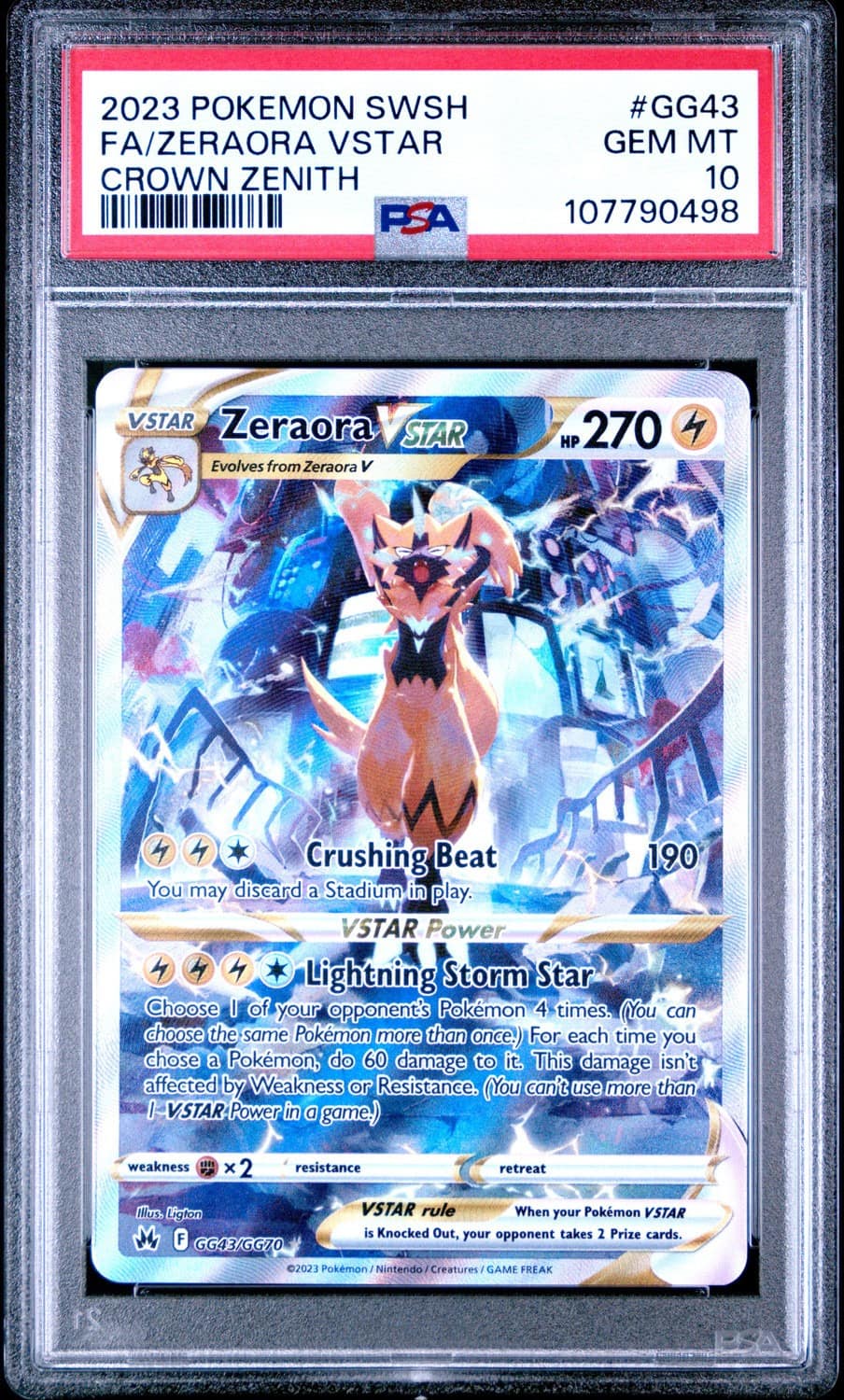 Zeraora Vstar