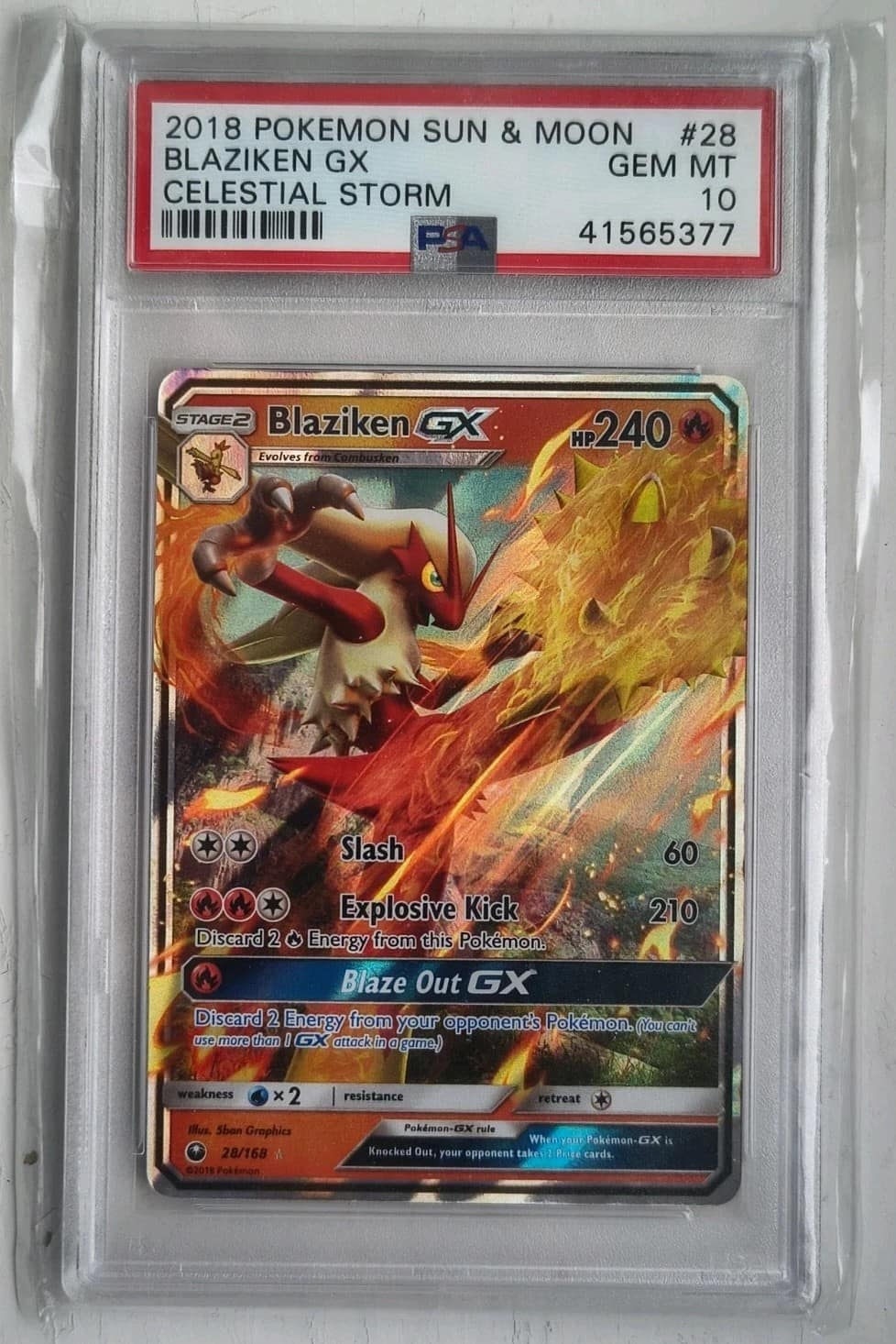 Blaziken Gx