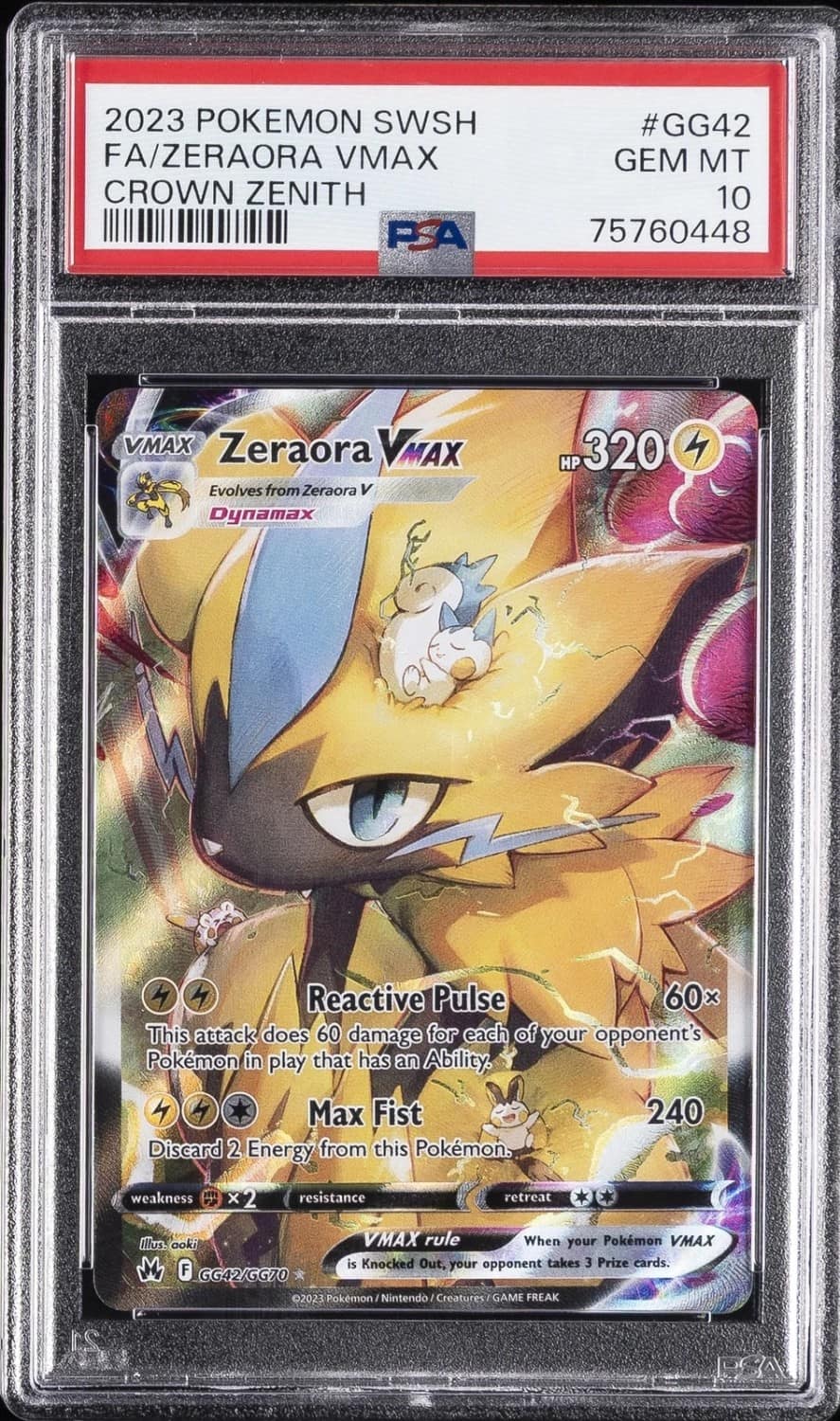 Zeraora Vmax