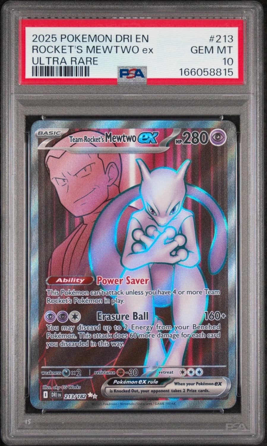 Rocket'S Mewtwo Ex