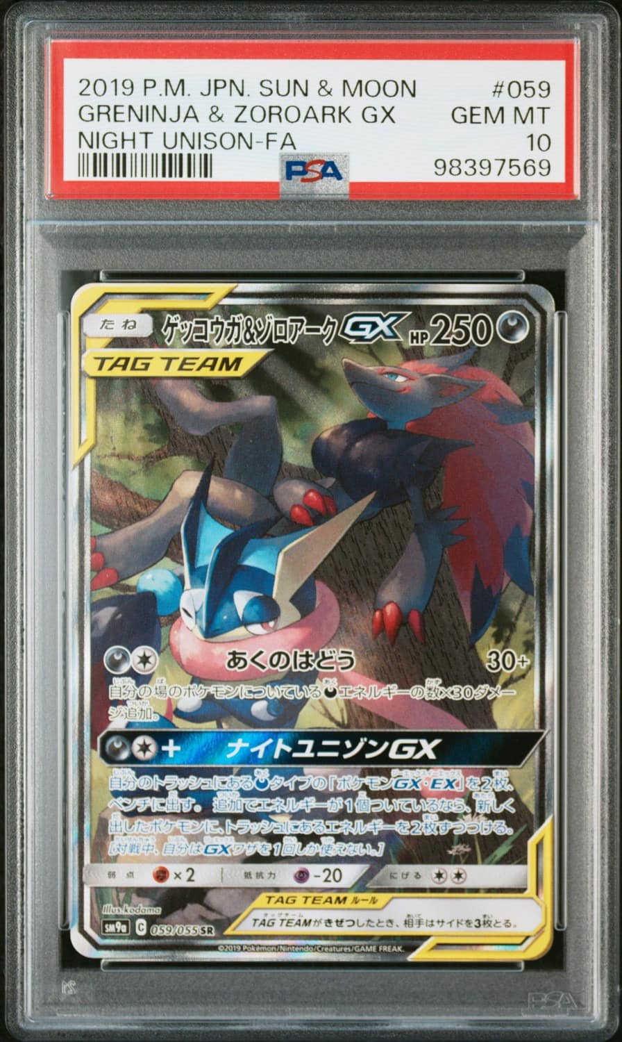 Greninja & Zoroark Gx