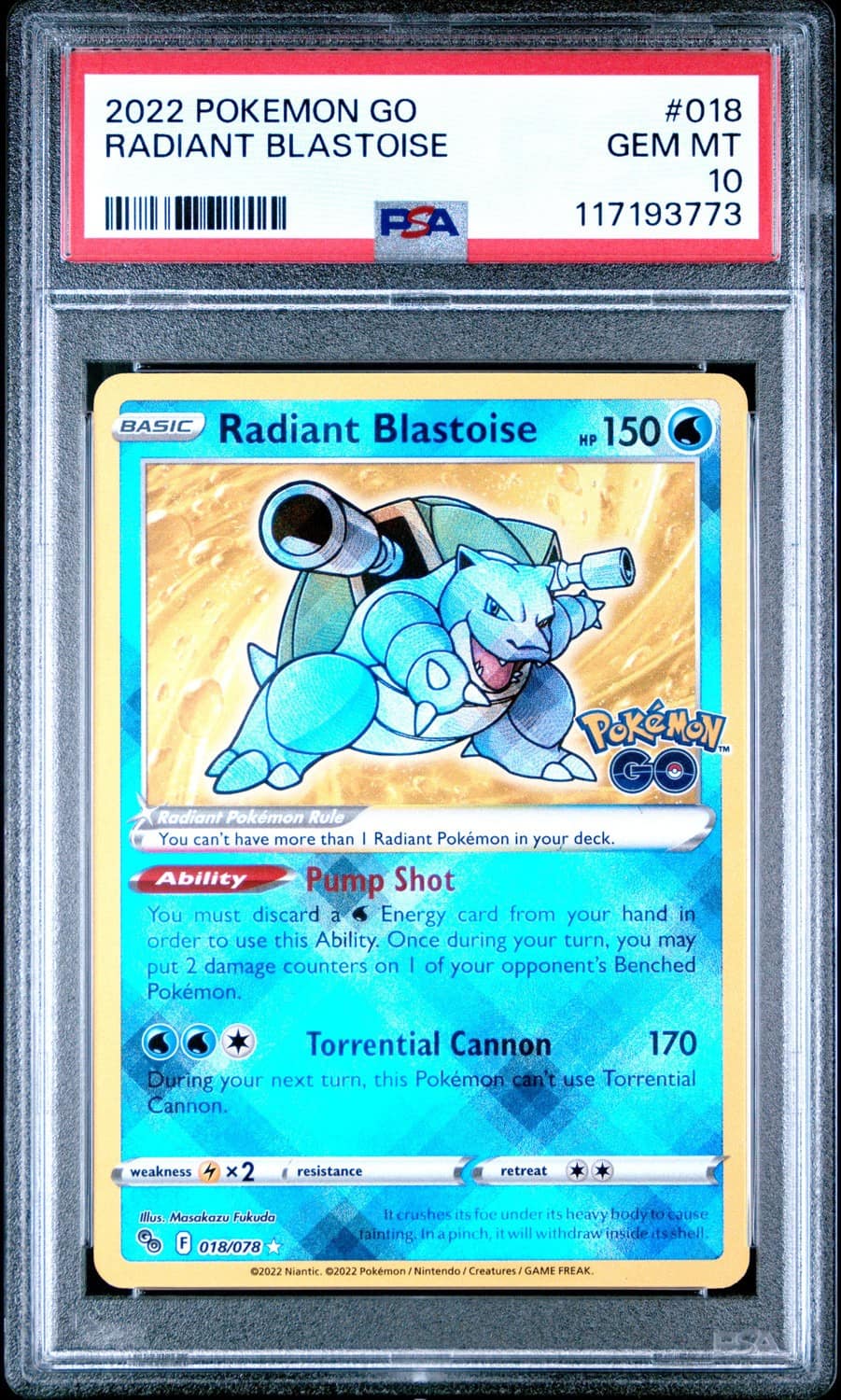 Radiant Blastoise