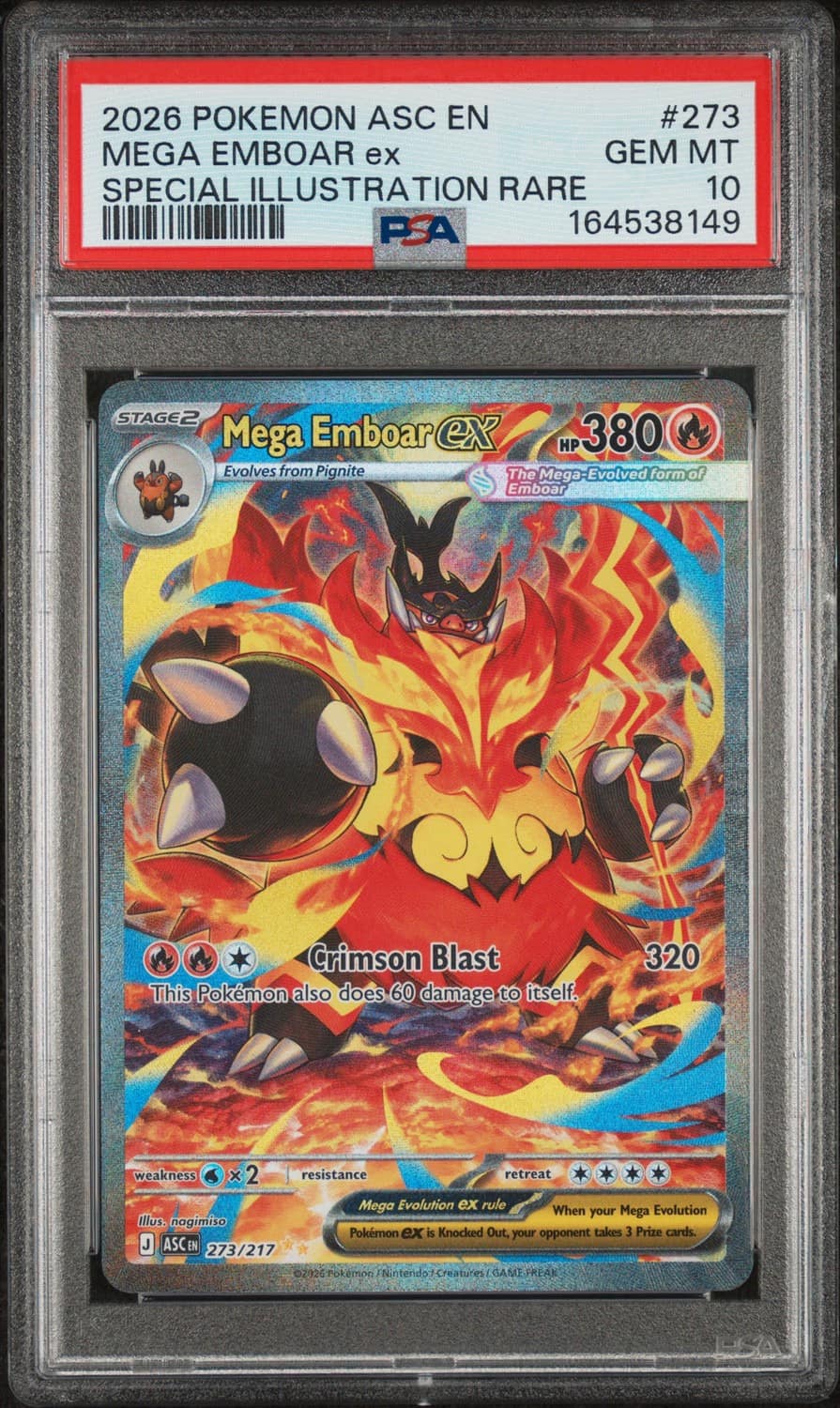 Mega Emboar Ex