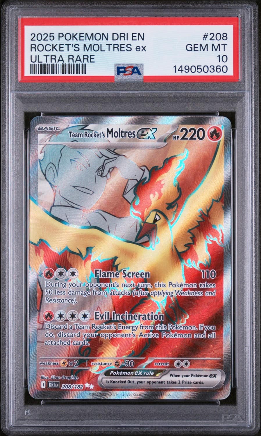 Rocket'S Moltres Ex