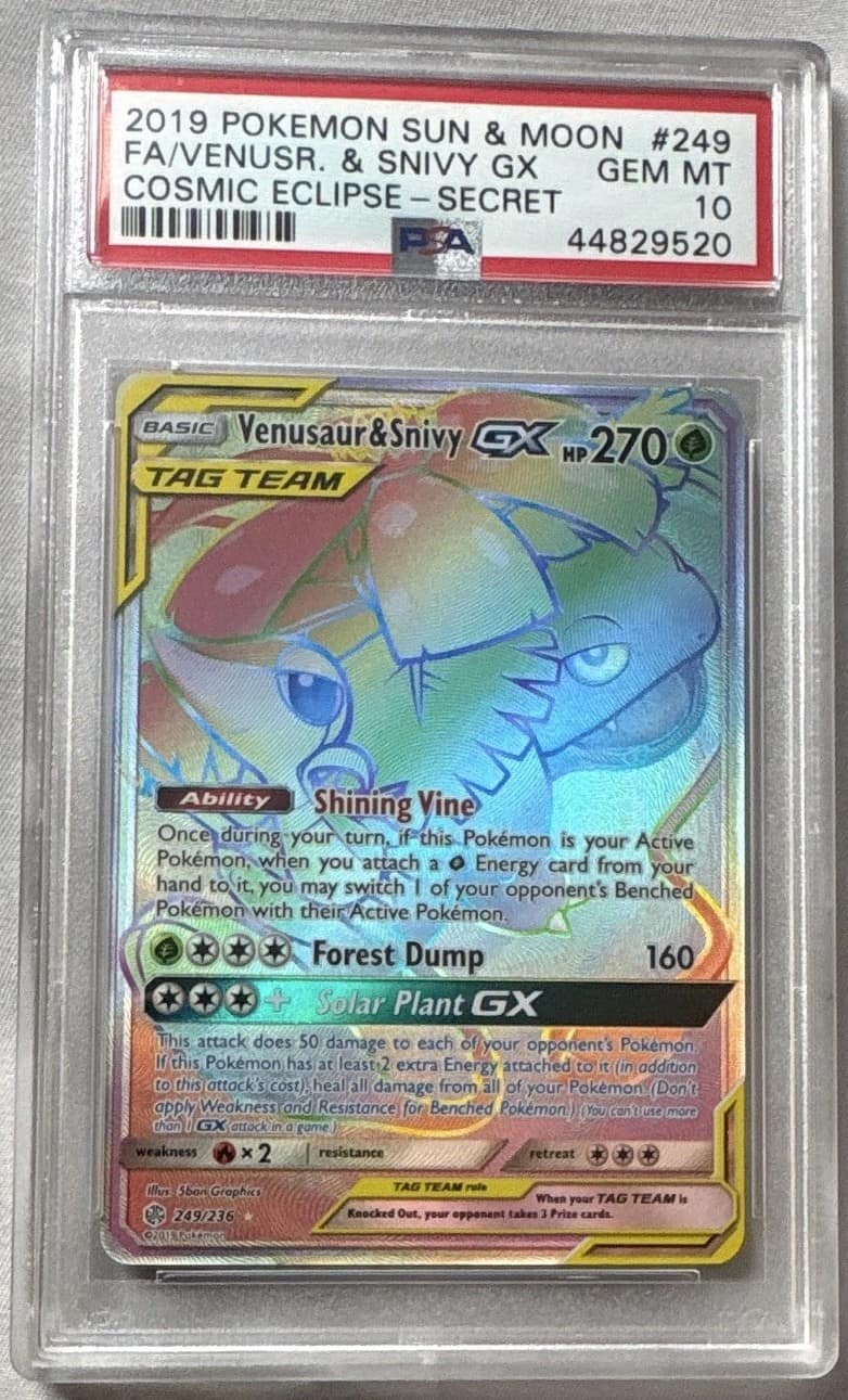 Venusaur & Snivy Gx