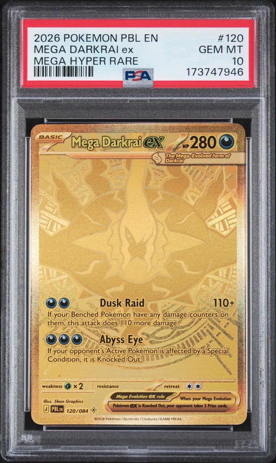 Mega Darkrai Ex