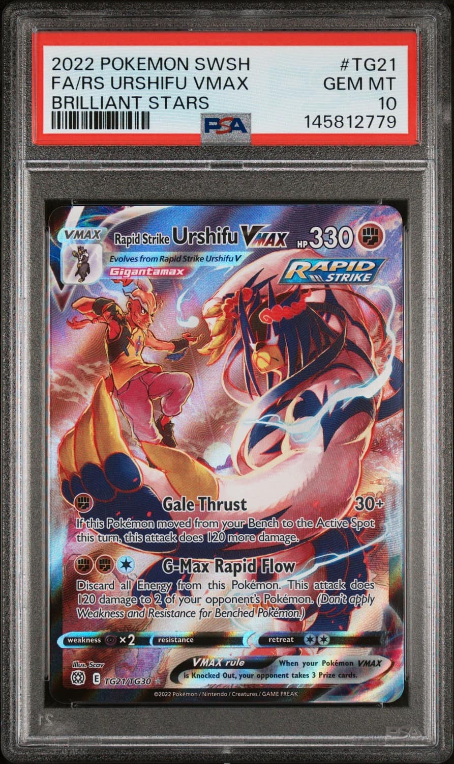 Rapid Strike Urshifu Vmax