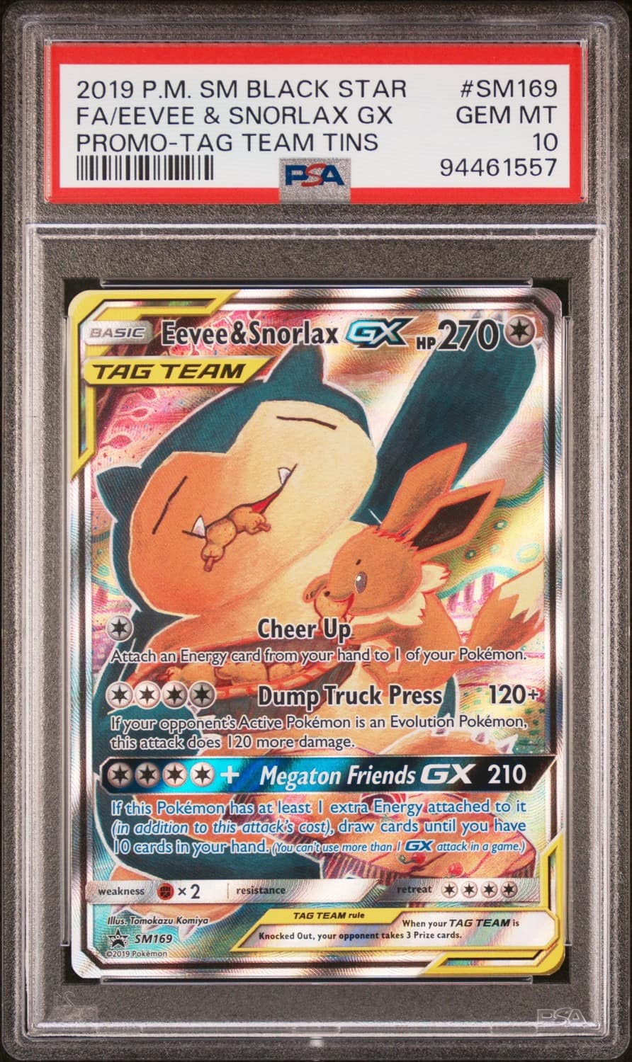 Eevee & Snorlax Gx