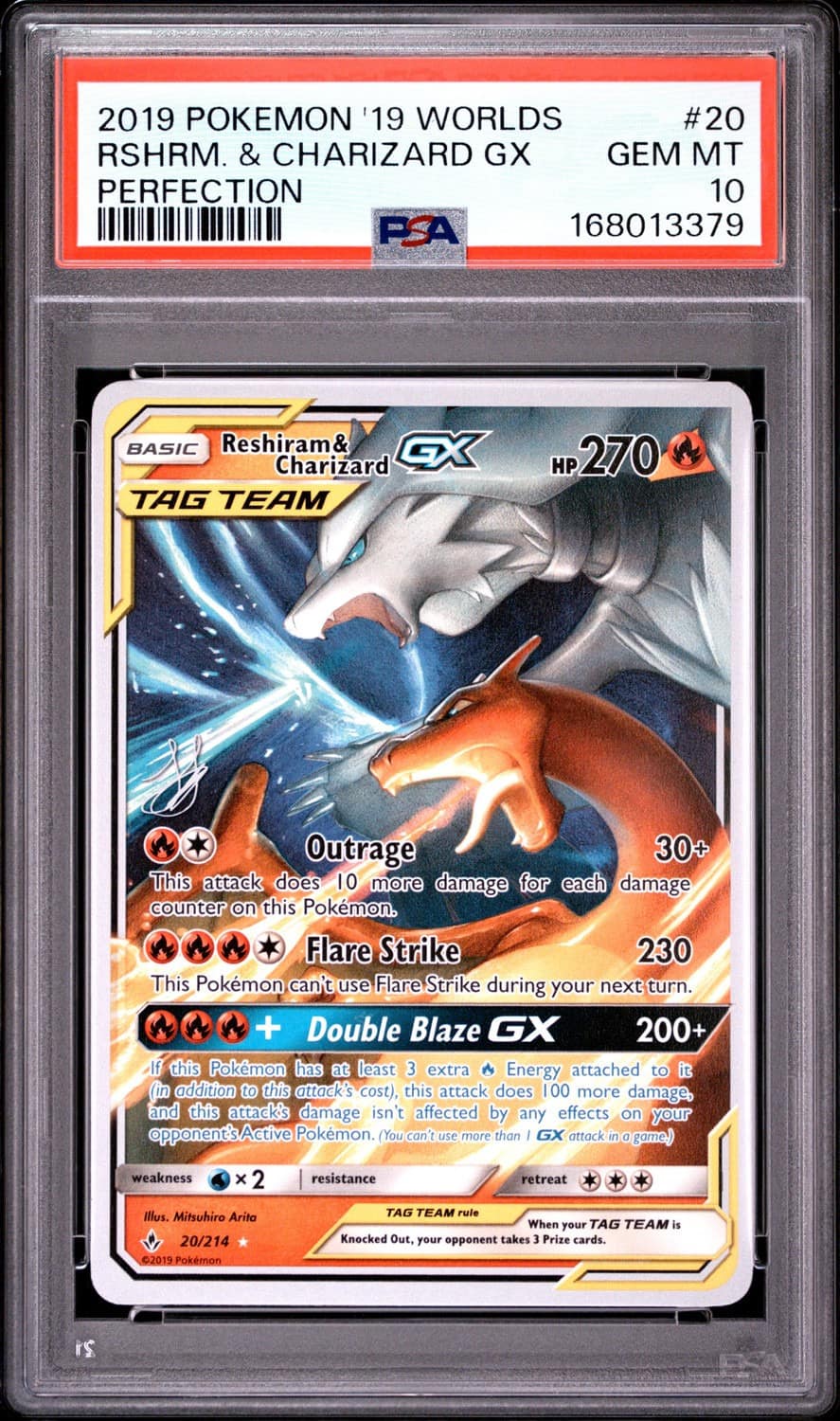 Reshiram & Charizard Gx